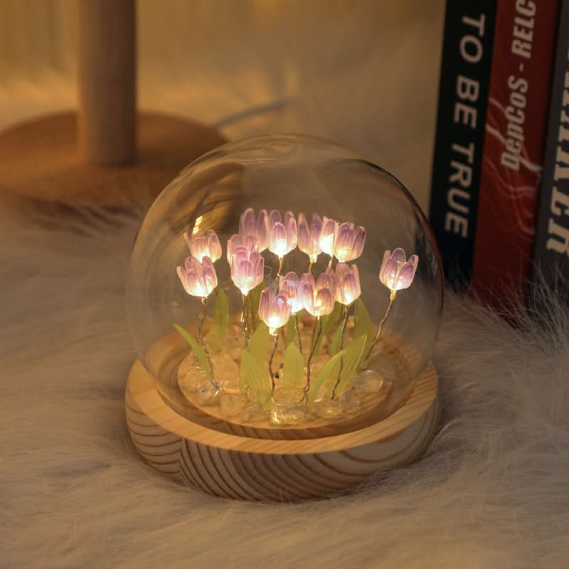 Cozy Tulip Night Light for Children's Rooms and Bedrooms