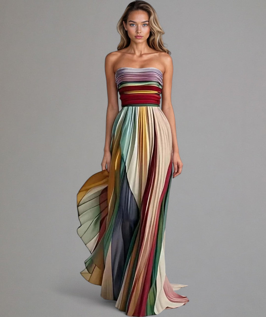 Ladies Summer Festive Dress | Maxi