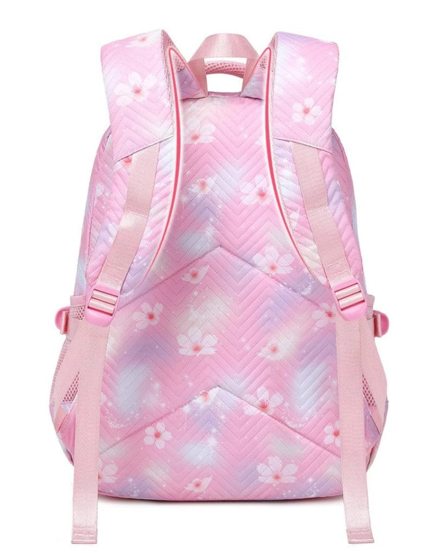 Stitch Pattern School Backpack