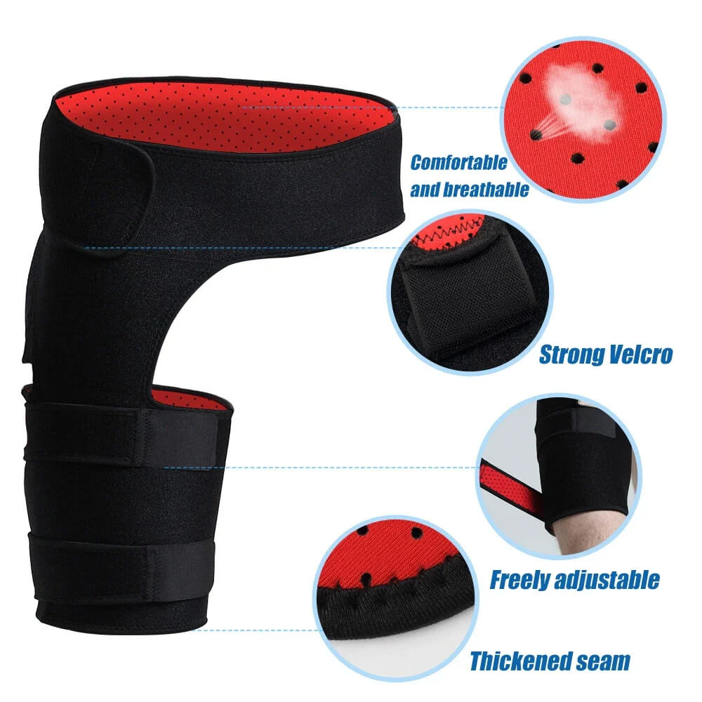 Adjustable Hip Support Brace for Orthopedic Relief