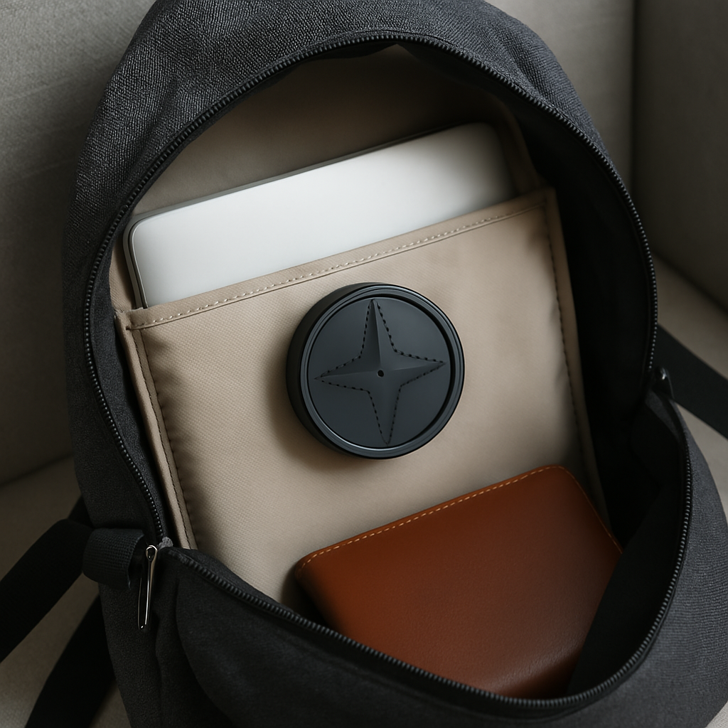 Portable Magnetic GPS Tracker – Real-Time Tracking for Vehicles, Pets, and Valuables – USB Rechargeable