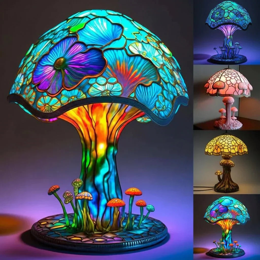 Decorative Mosaic Lamp for Gentle Lighting and Relaxation