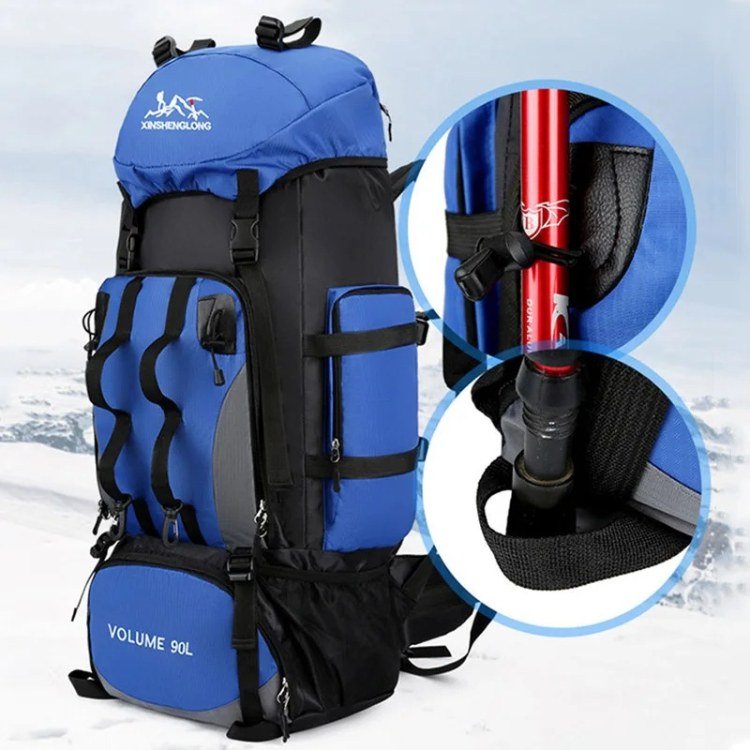 Lightweight Waterproof 90L Hiking Pack