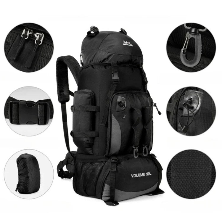 Lightweight Waterproof 90L Hiking Pack