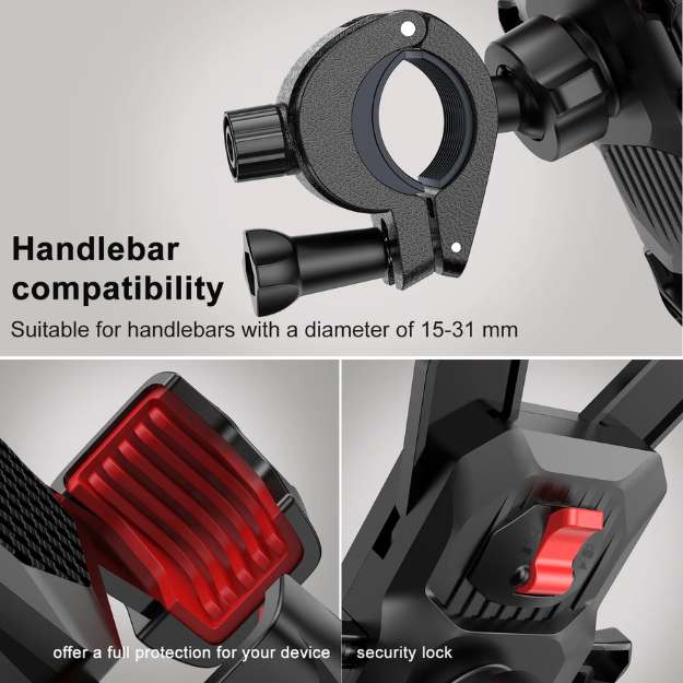 Sturdy Bicycle Phone Mount