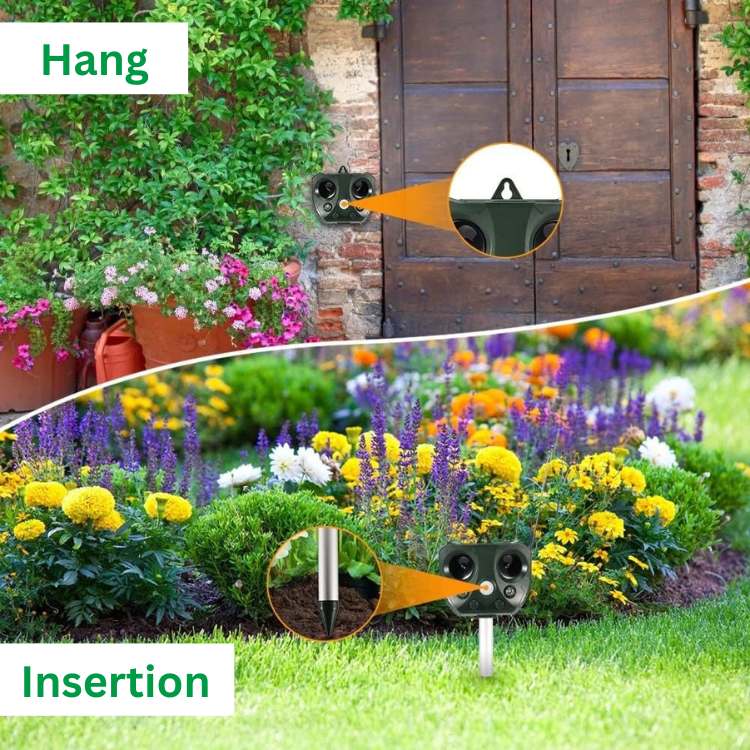 Ultrasonic Repeller for Birds and Pests