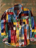 Men's Colorful Checkered Shirt | Long Sleeve