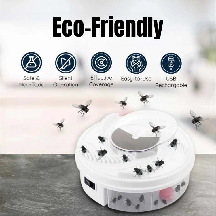 USB-Powered Silent Insect Trap