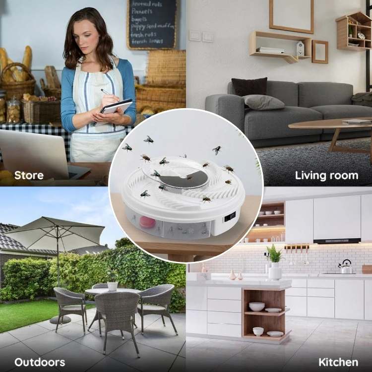 USB-Powered Silent Insect Trap