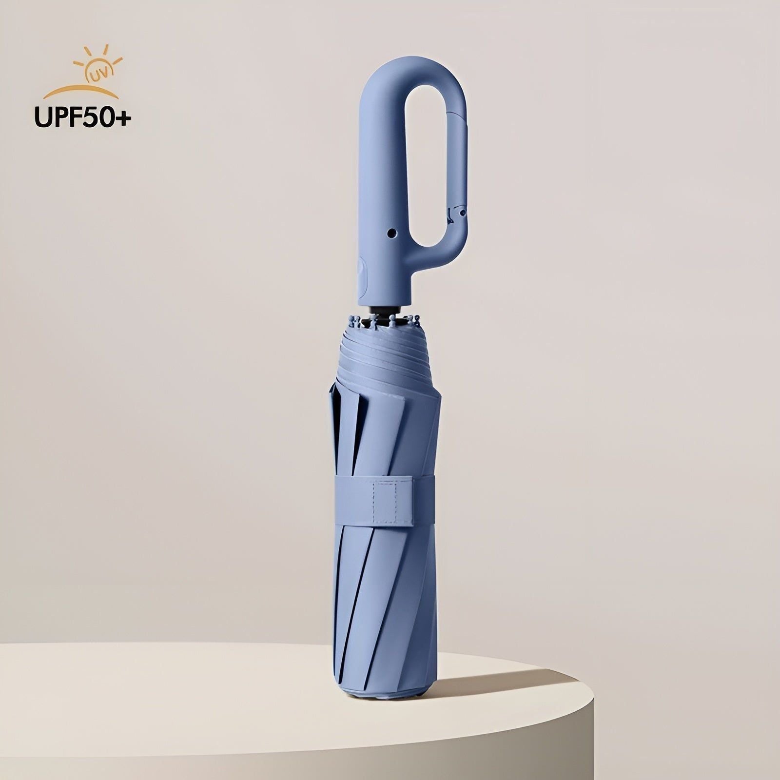 Automatic Folding Umbrella with Strap Handle