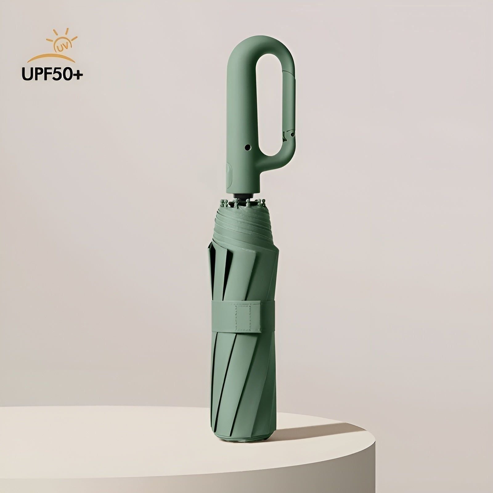 Automatic Folding Umbrella with Strap Handle