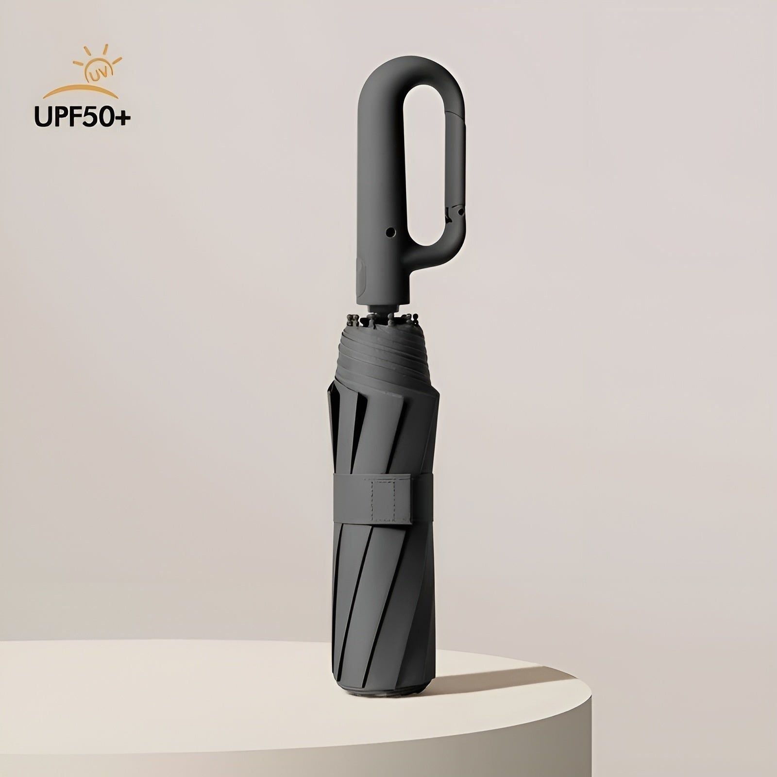 Automatic Folding Umbrella with Strap Handle