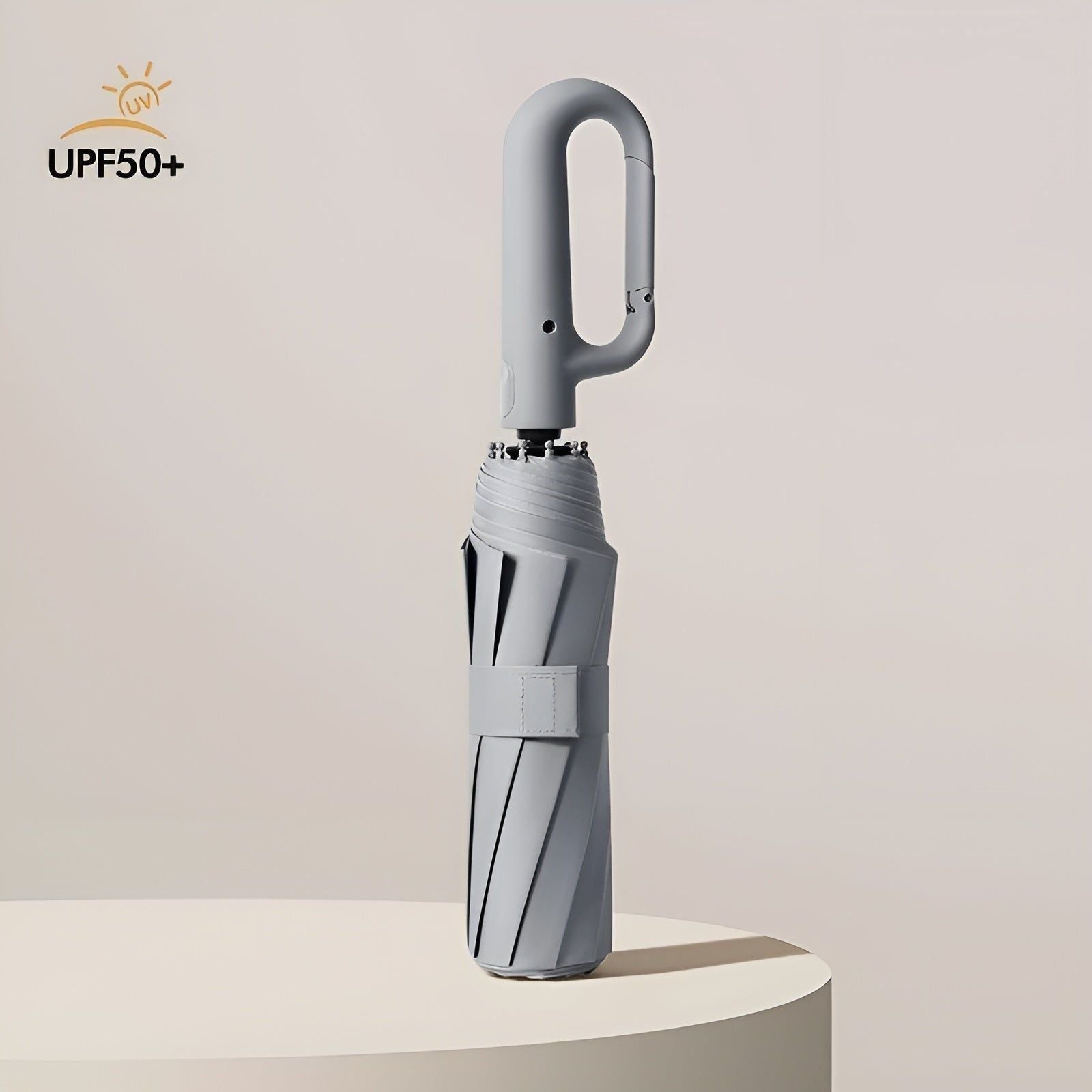Automatic Folding Umbrella with Strap Handle