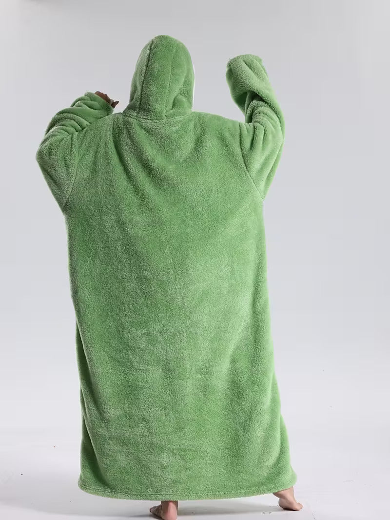 Comfortable Wearable Hoodie Blanket | Sleeved Cozy Blanket
