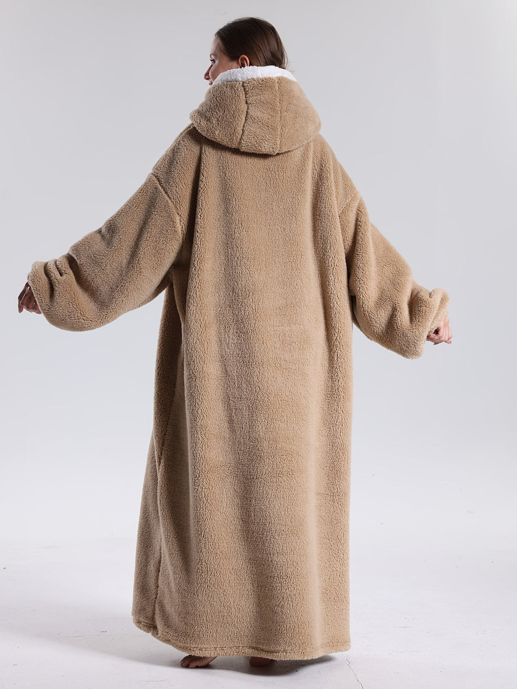 Comfortable Wearable Hoodie Blanket | Sleeved Cozy Blanket