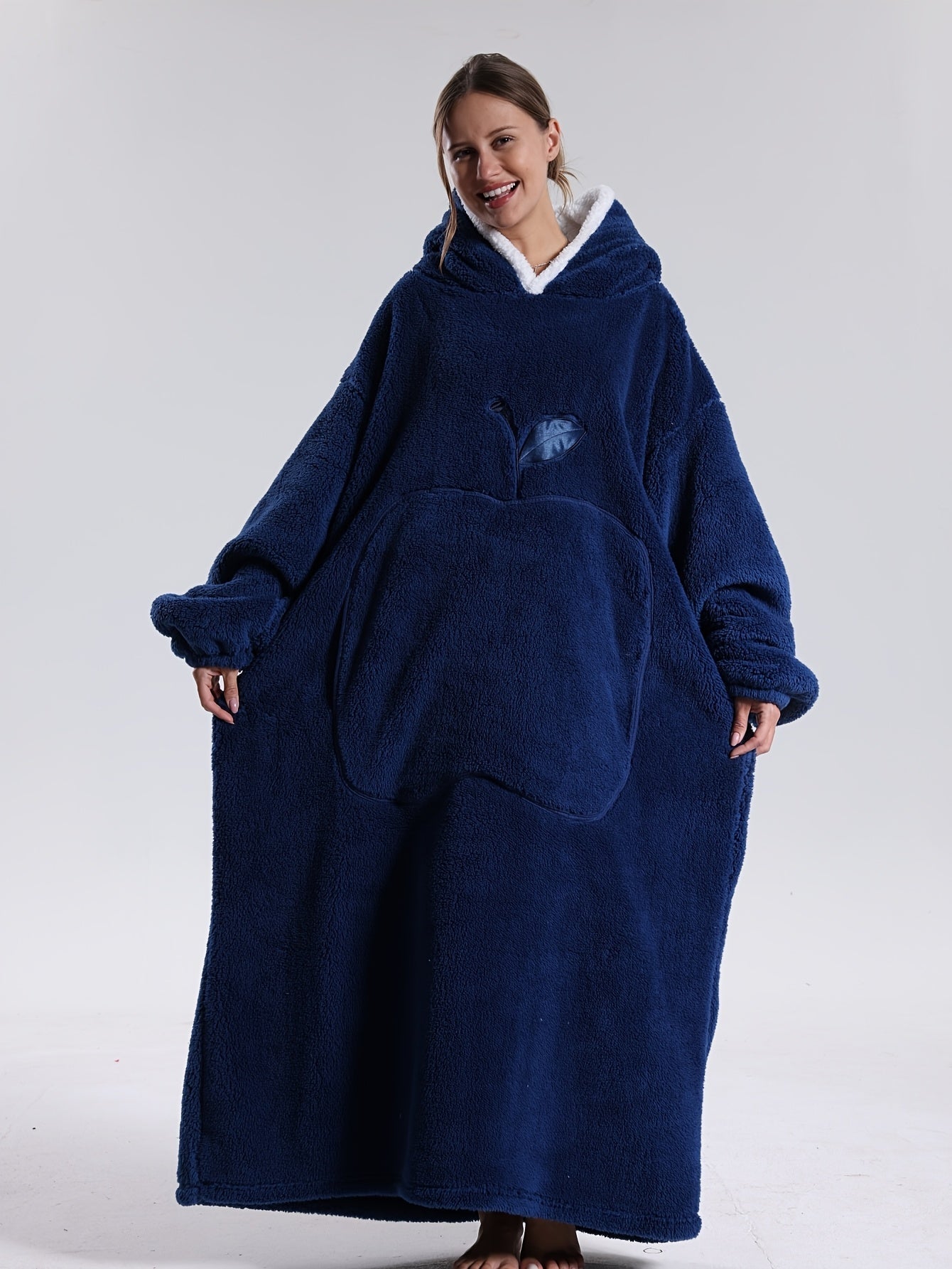 Comfortable Wearable Hoodie Blanket | Sleeved Cozy Blanket