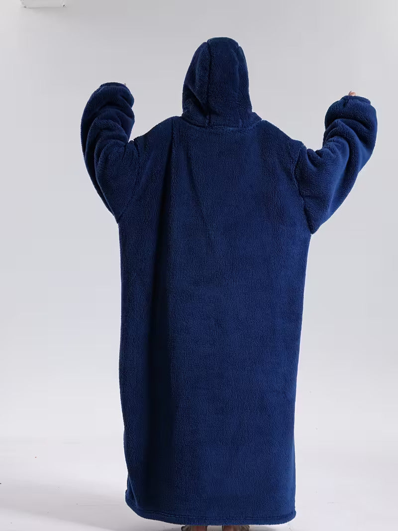 Comfortable Wearable Hoodie Blanket | Sleeved Cozy Blanket