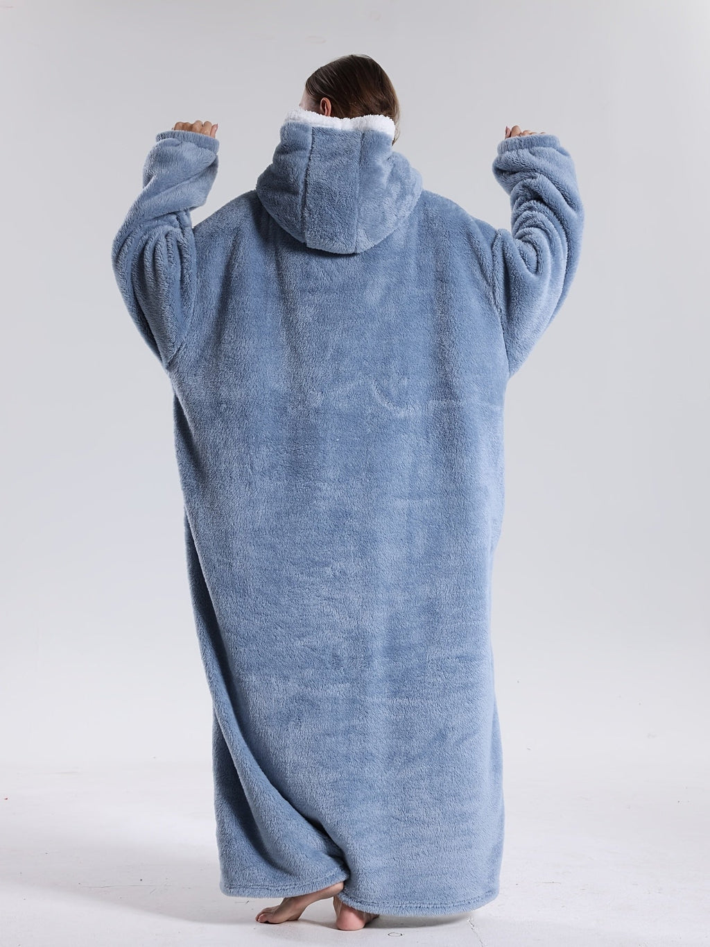 Comfortable Wearable Hoodie Blanket | Sleeved Cozy Blanket