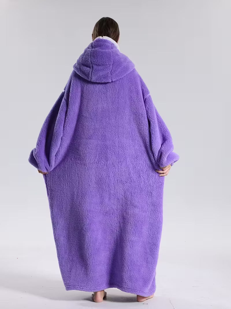 Comfortable Wearable Hoodie Blanket | Sleeved Cozy Blanket