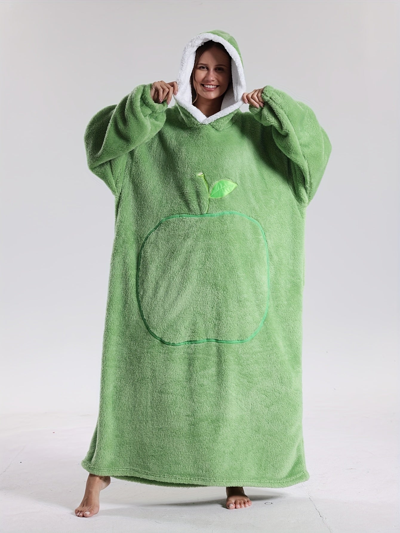 Comfortable Wearable Hoodie Blanket | Sleeved Cozy Blanket