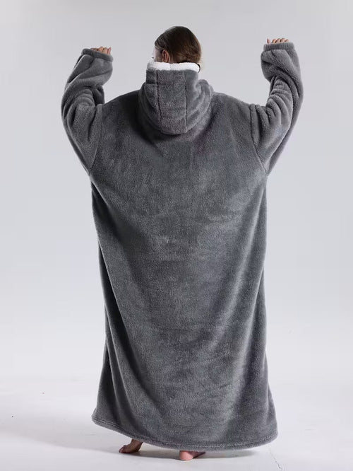 Comfortable Wearable Hoodie Blanket | Sleeved Cozy Blanket