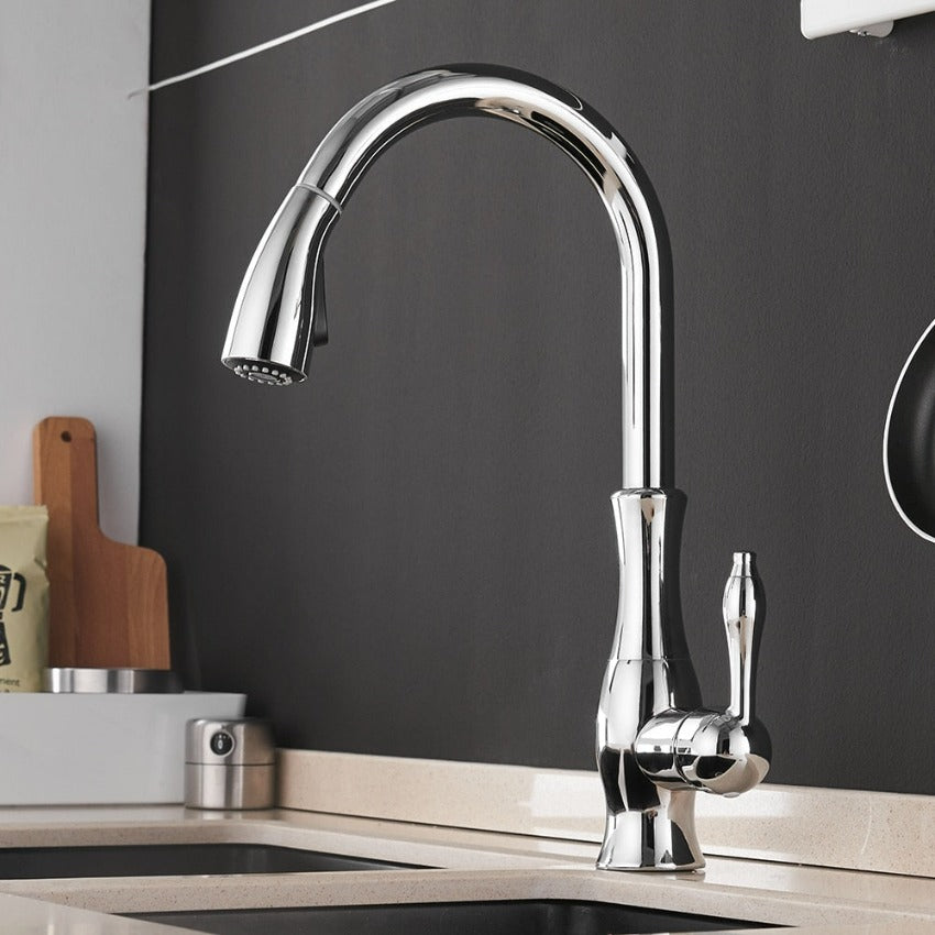 Retractable Kitchen Faucet | Sink Tap | Kitchen Sink Fixture