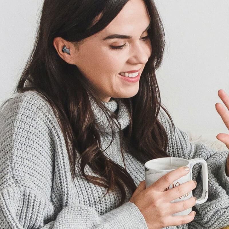 Ultra-Thin Ergonomic Sleep Headphones | Noise Cancelling | IPX5 Waterproof | 24-Hour Battery Life