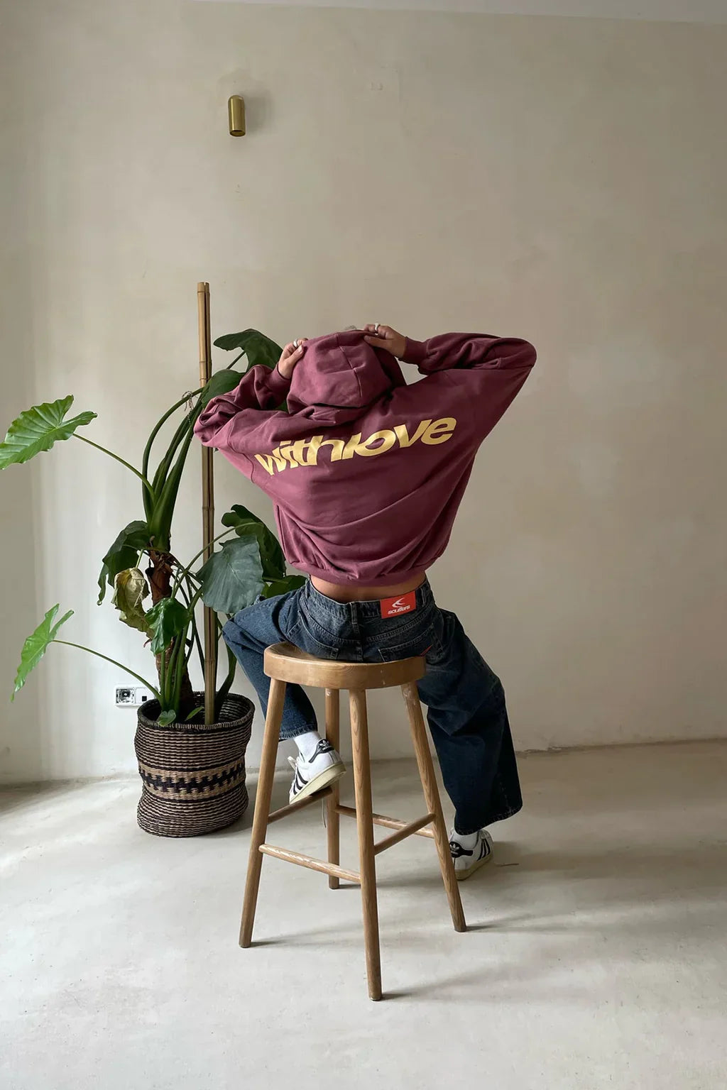Women's Printed Hoodie | Oversize