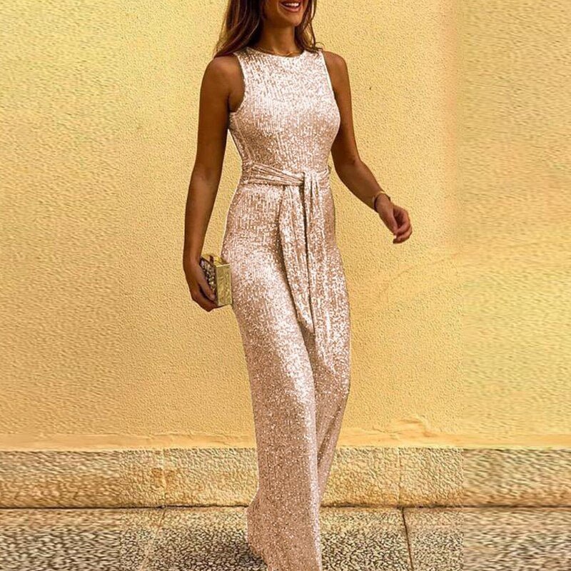 Women’s Glitter Jumpsuit | Elegant
