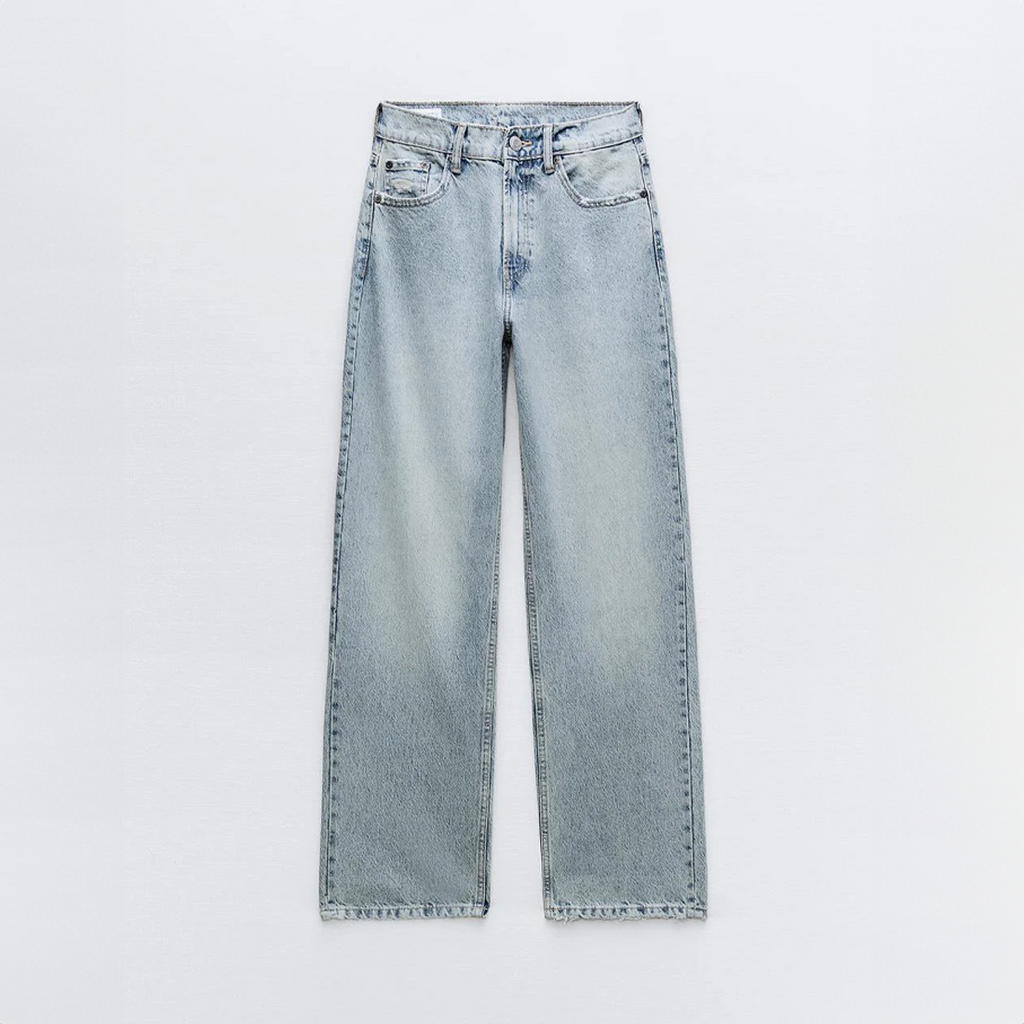 Women's High-Waisted Wide Leg Baggy Jeans | Casual
