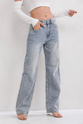 Women's High-Waisted Wide Leg Baggy Jeans | Casual