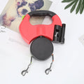 Dual Dog Retractable Leash with Integrated Flashlight